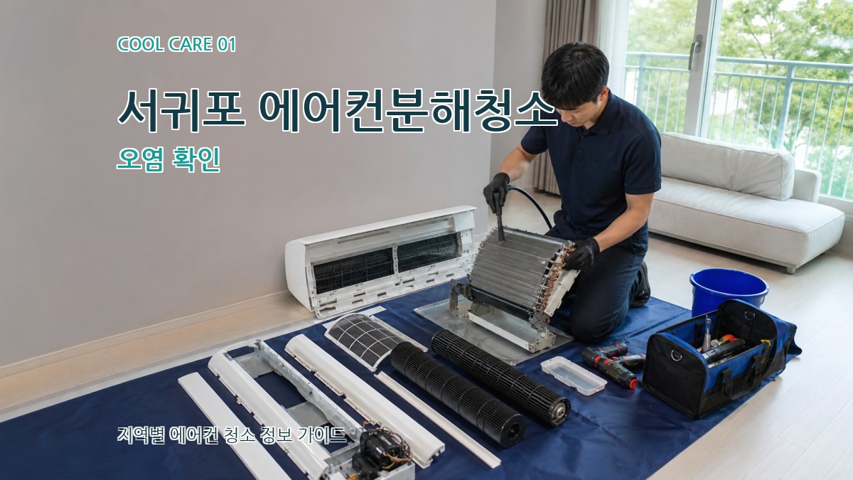 서귀포 에어컨분해청소