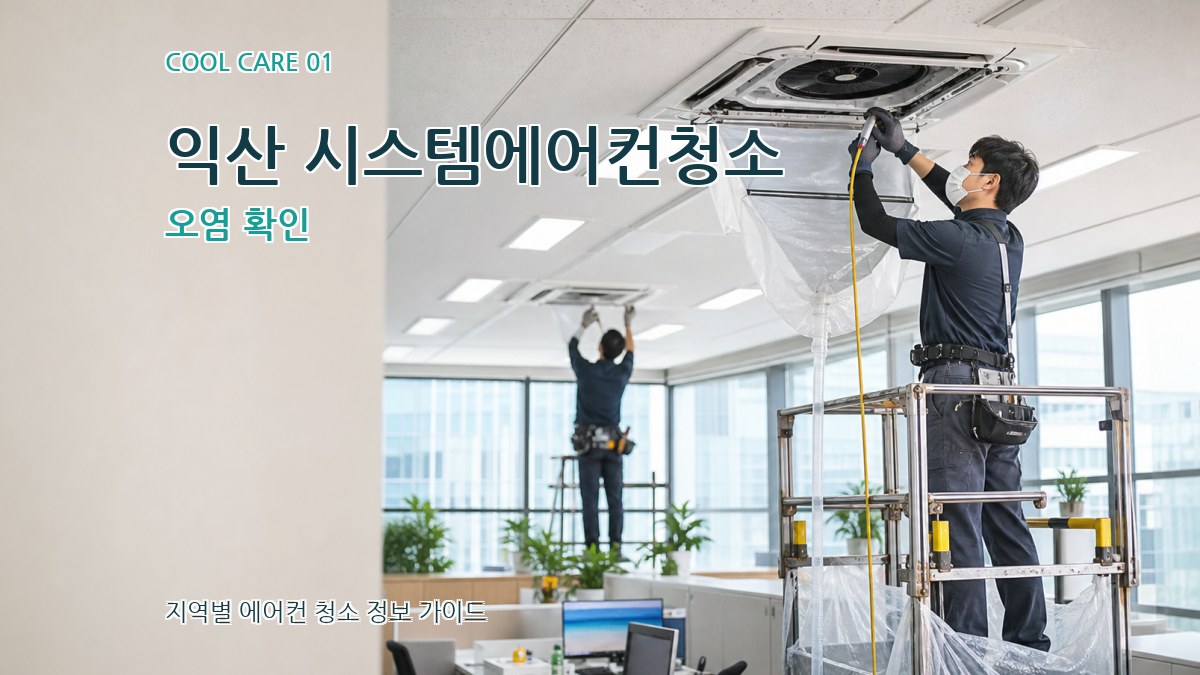 익산 시스템에어컨청소