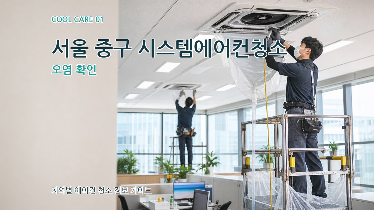 서울 중구 시스템에어컨청소