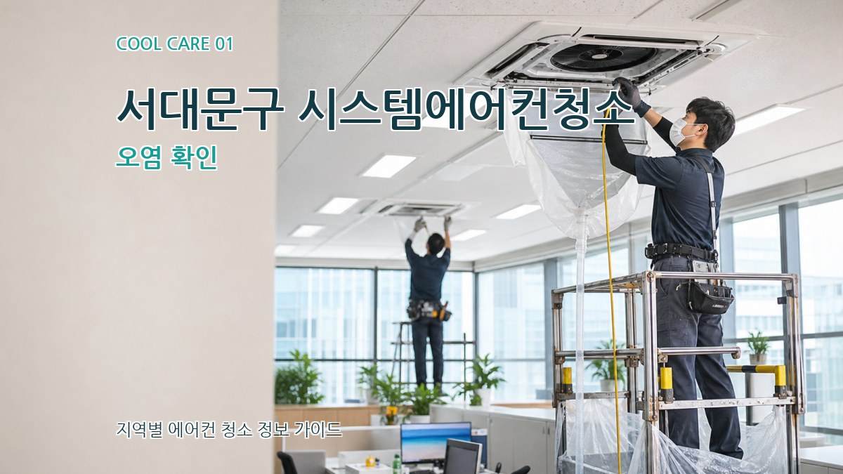 서대문구 시스템에어컨청소