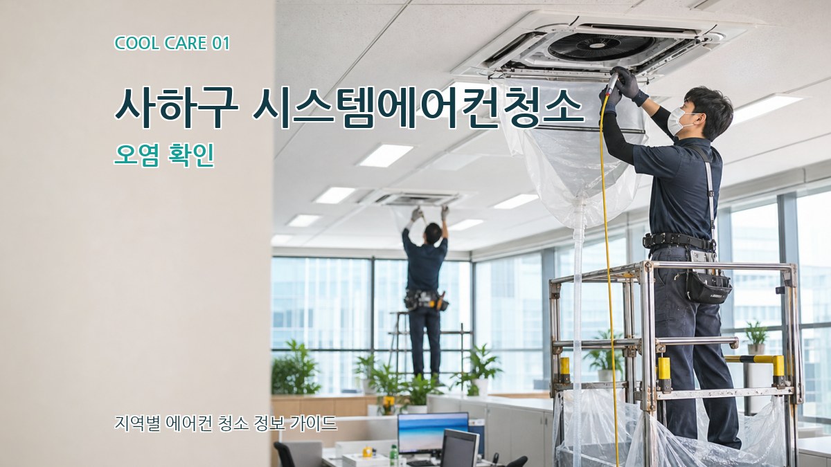 사하구 시스템에어컨청소