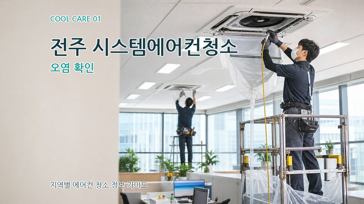 전주 시스템에어컨청소
