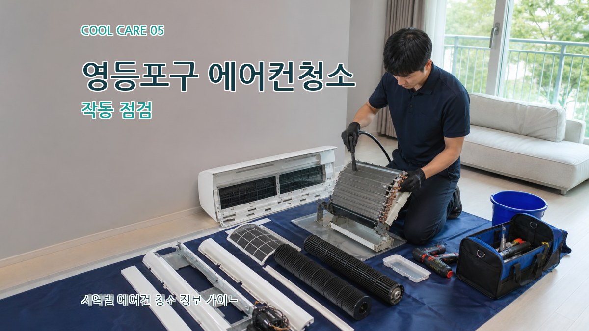 영등포구 에어컨청소 작동 점검