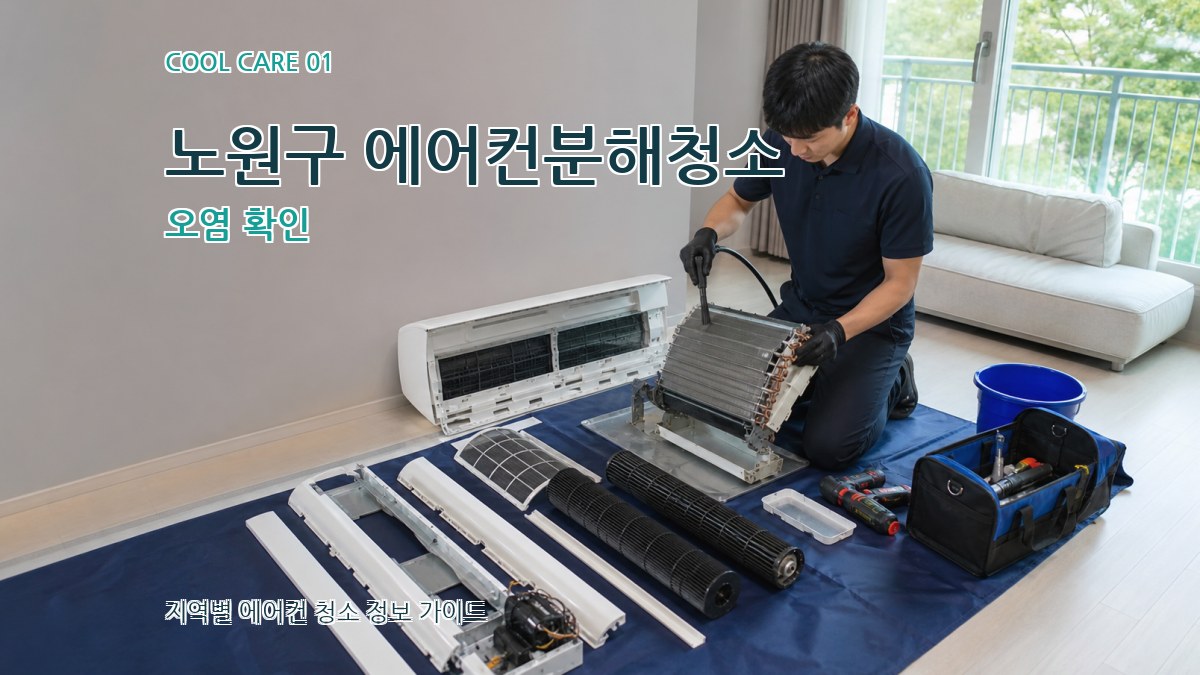 노원구 에어컨분해청소