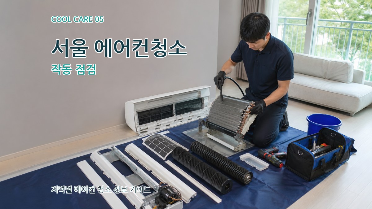 서울 에어컨청소 작동 점검