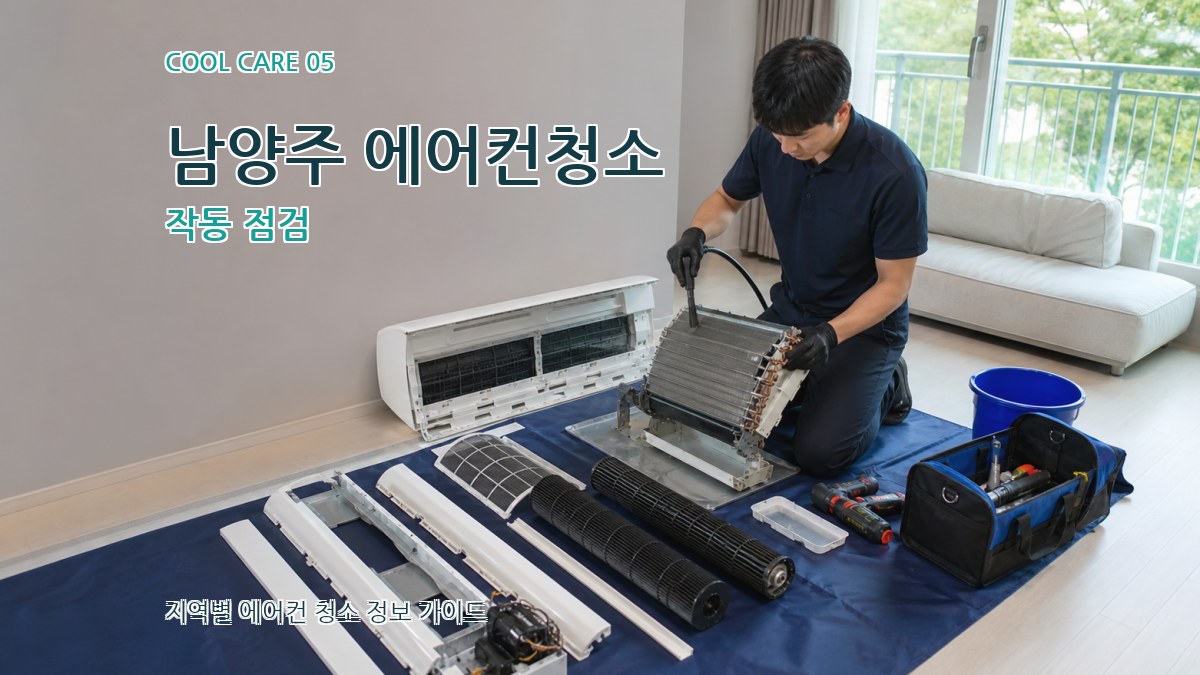 남양주 에어컨청소 작동 점검