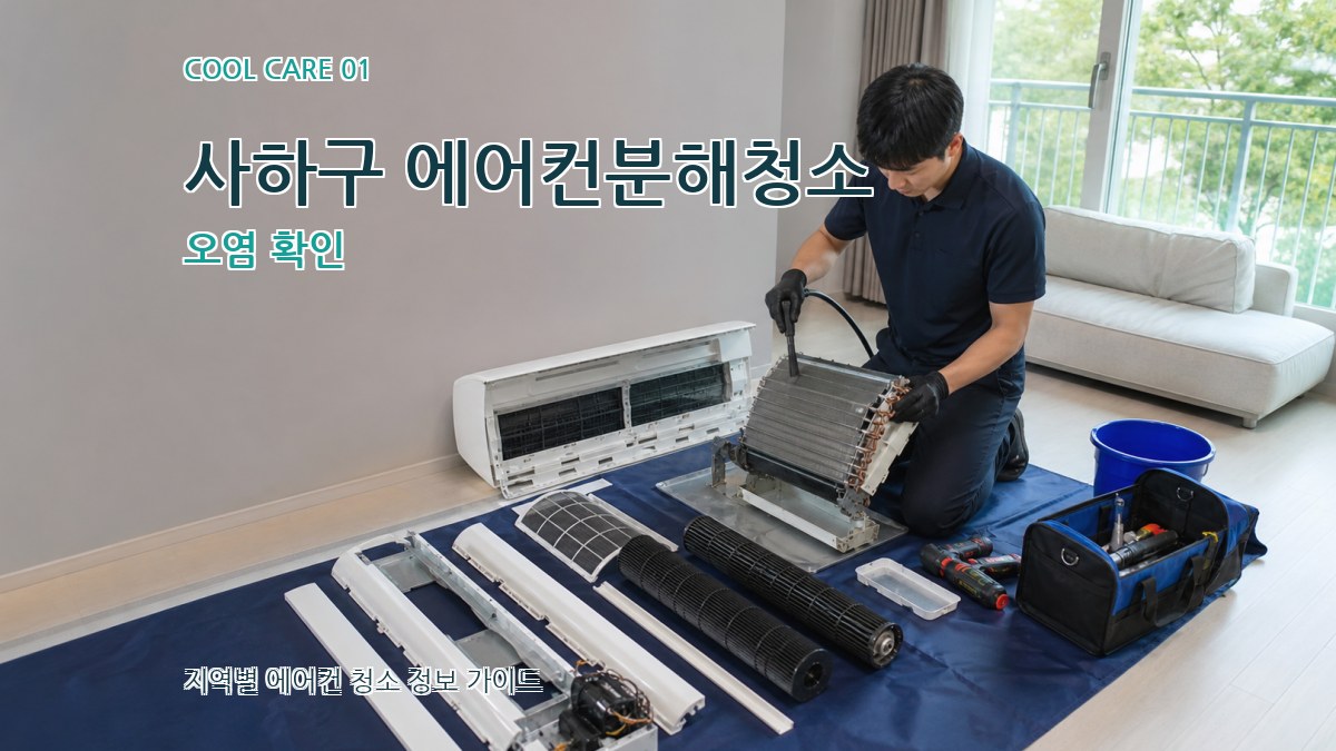 사하구 에어컨분해청소