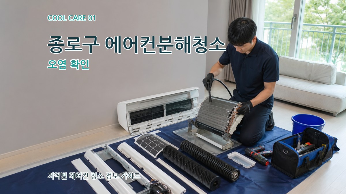 종로구 에어컨분해청소